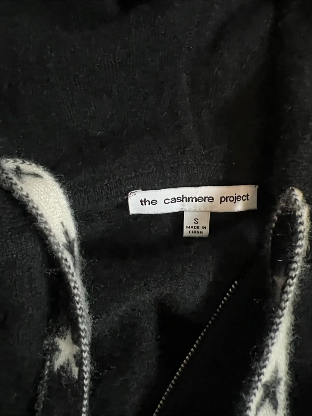 Cashmere Zip Hoodie - Picture 2 of 4